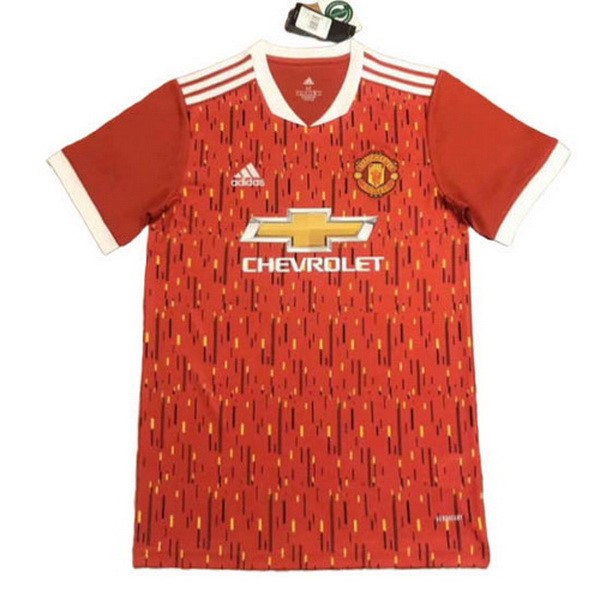 Thailande Maillot Football Manchester United Domicile 2020-21 Rouge